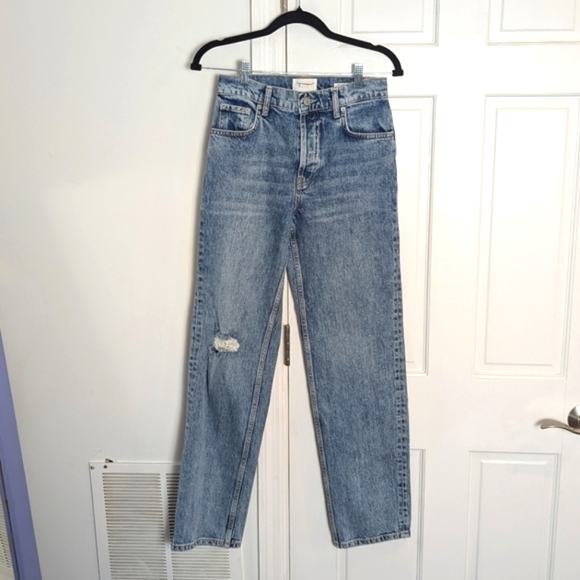 NEW Rails Jeans | High Rise Straight Distressed Knee Topanga | Size 25 - Picture 2 of 8